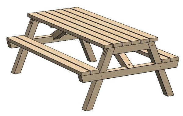 TABLE PIC NIC MELEZE