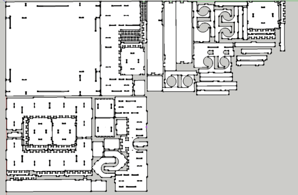 Chateau Fort, découpe laser