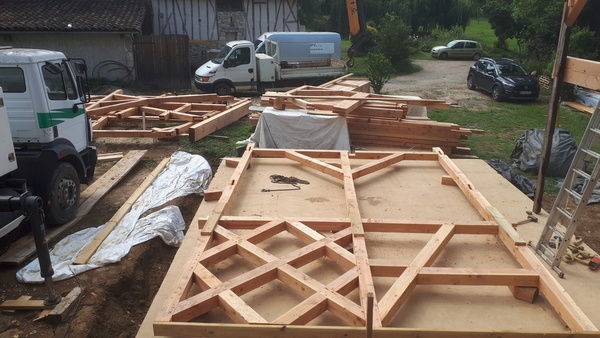 Maison à pan de bois apparents 2021