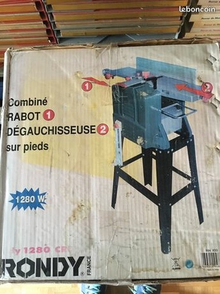 Don d'une rabot-dégau RONDY