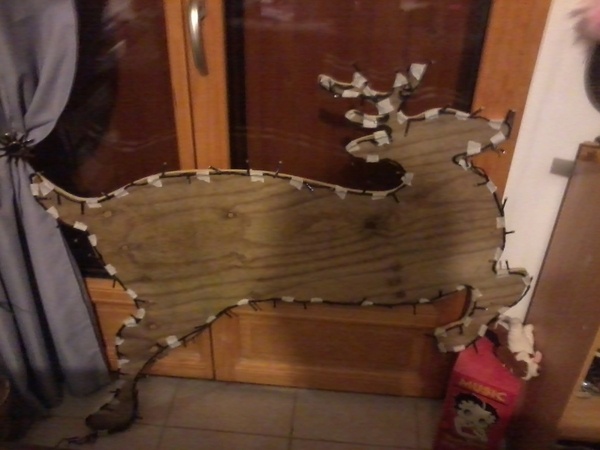Decoration Noel Cerf Bois Alsace Decoration Noel Cerf Bois Alsace