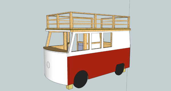 Lit superposé combi vw