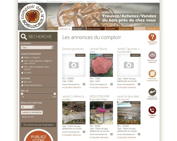 Le Comptoir des bois locaux devient national, avec votre aide...