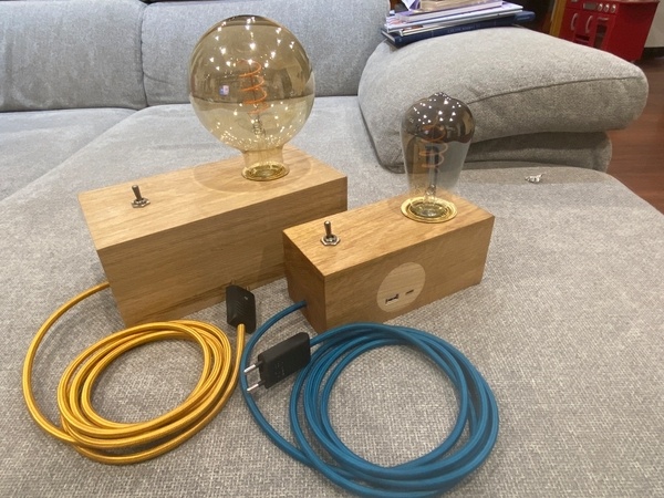 Duo de Lampes (Vintage / Edison)