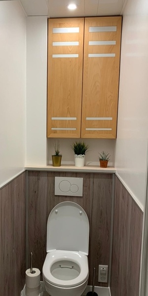 Porte en hêtre et alu