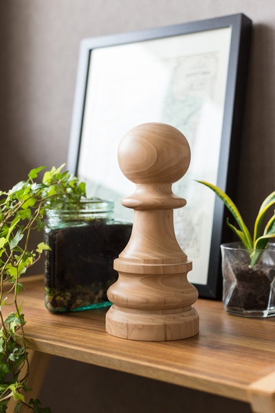 Pion d'échecs de 24 cm