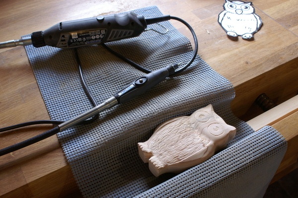 Chut ... y a la chouette qui fait dodo ...