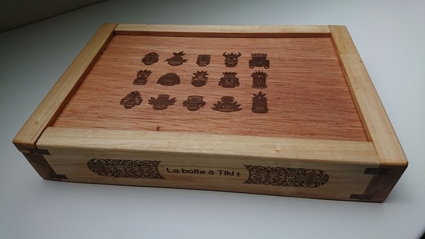 Boite de rangement pour gouges de sculpture