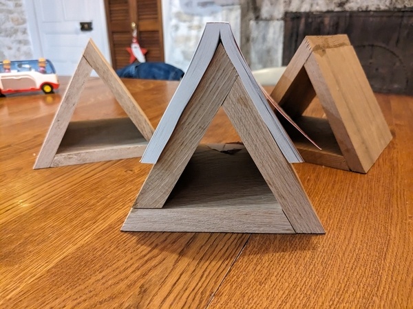 Support à livre, chêne massif