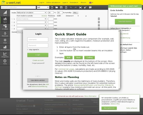 Calculette pour l'isolation