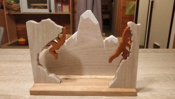 Décoration pour grimpeur