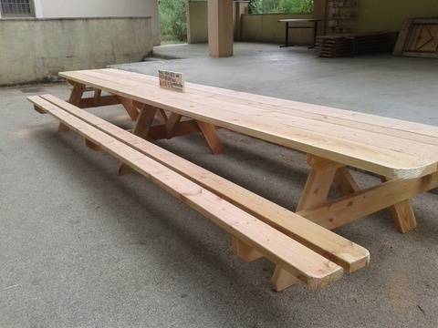 Table picinic géante - XXL