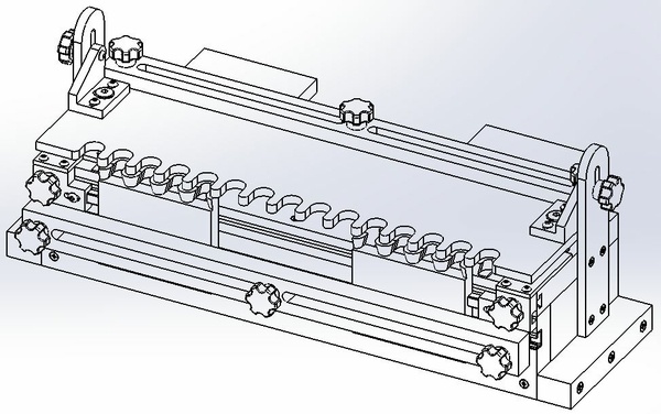 Usinage queues d'aronde cachée