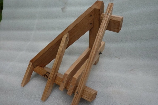 Maquette  arêtier de naissance de croupe