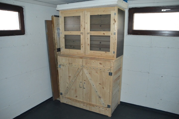 Legumier + cave a vin