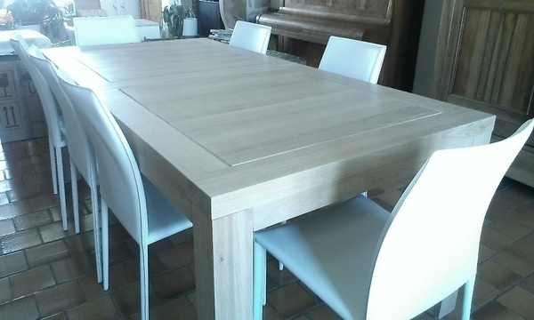 Table a rallonges chêne