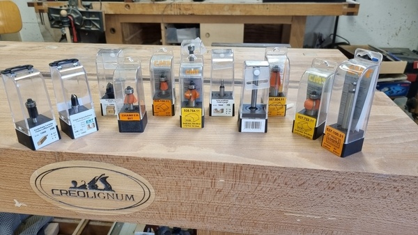 Des fraises de défonceuse à prix fracassé.