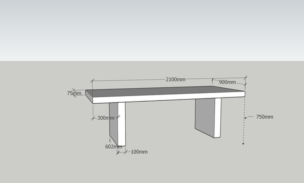 Table pas si massive