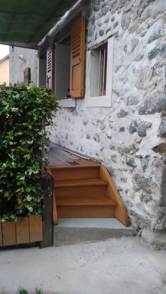 Escalier de terrasse