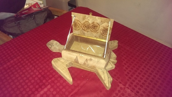 Boite à bijoux tortue