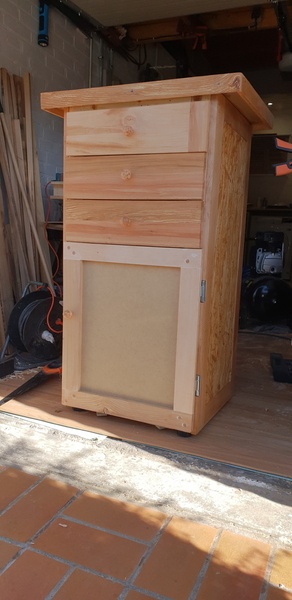 Meuble atelier recuperation