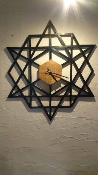 Horloge géométrique