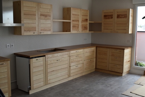 Cuisine frêne et chêne