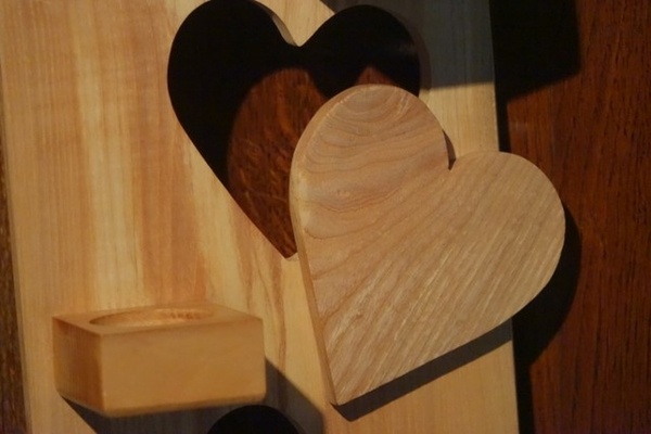 Tableau porte bougie