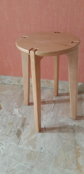 Tabouret  premier essai
