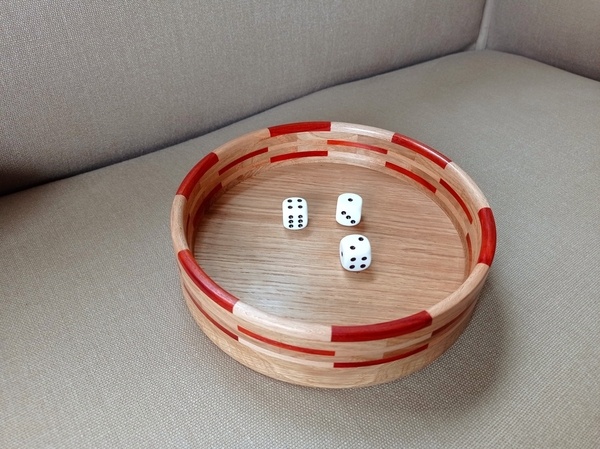 Piste pour jeux de dés