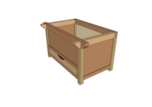 Plan coffre clé du barbu