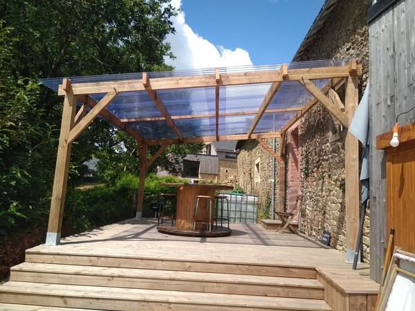 Une pergola participative