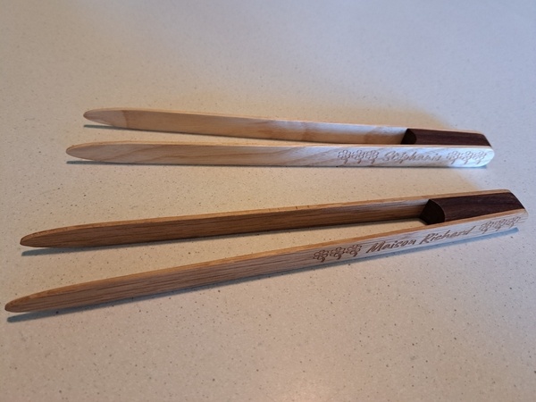 Pinces grille-pain (cadeau de fin d'année)