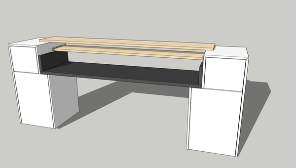 Un bureau pour travailler ou jouer