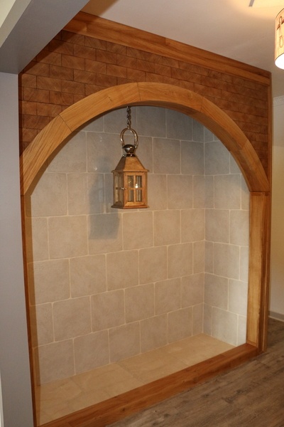 Décor en chêne massif