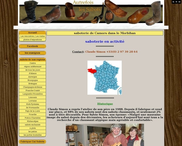 Artisan Sabotier en activité en Bretagne (une relève???)