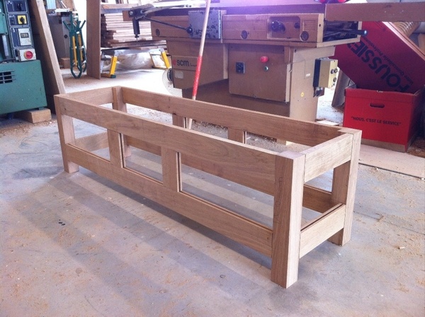 Banc-coffre a chaussures