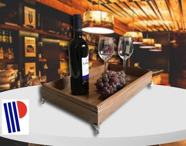 Plateau à vin - Bandeja de vinhos