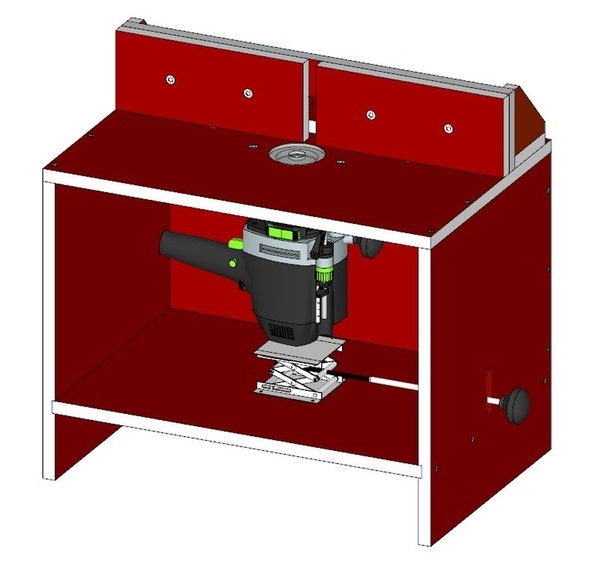 Table pour défonceuse OF1400