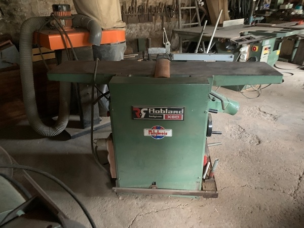 Rabot dégau mortaiseuse Robland type XSDB 310 tri 380 V.