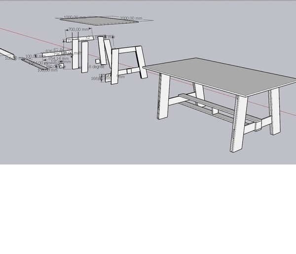 Table de jardin express