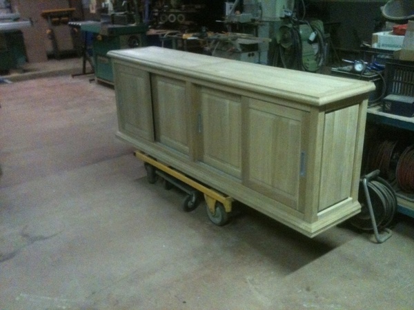 Enfilade 4 portes coulissantes