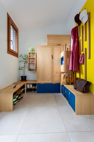 Agencement d'entrée multi-rangements