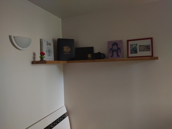 Une étagère display en L