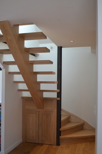 Escalier autour d'un IPN