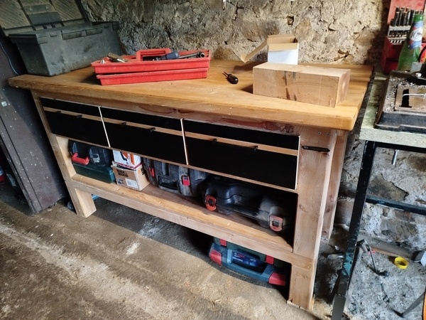 L'établi de mon beau père