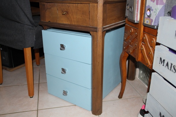 Caisson trois tiroirs