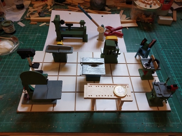 Machines pour futur atelier vintage