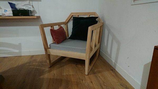 Fauteuil en frêne