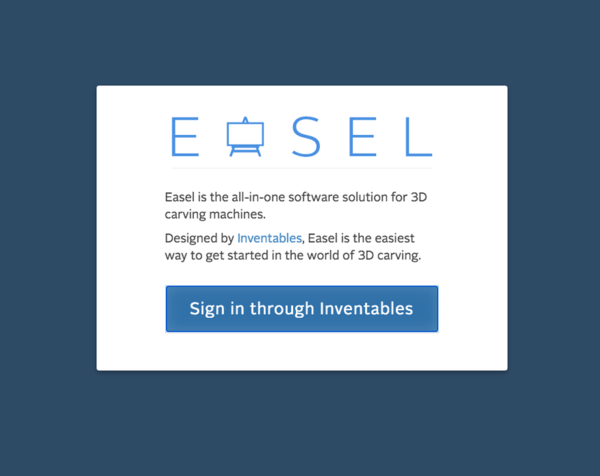 Easel > Simulation début débutant CNC pour les makers